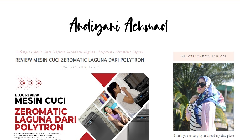 Blog Andiyani Achmad - Andiyani Achamad