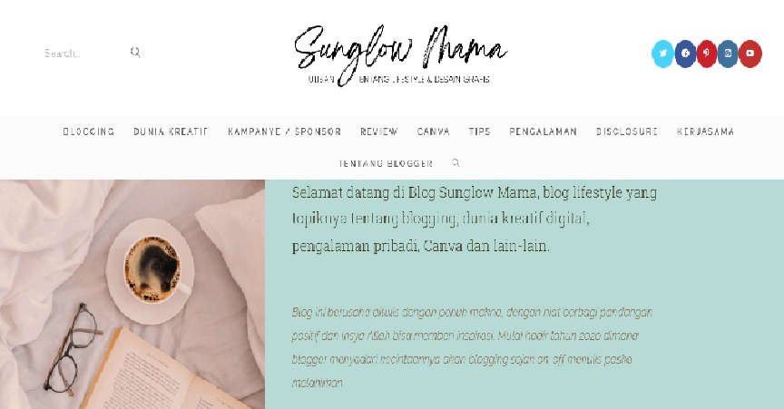 Blog Sunglow Mama - Andina