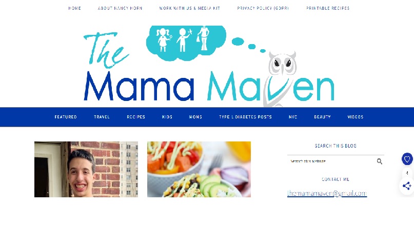 The Mama Maven Blog - Nancy Johnson Horn