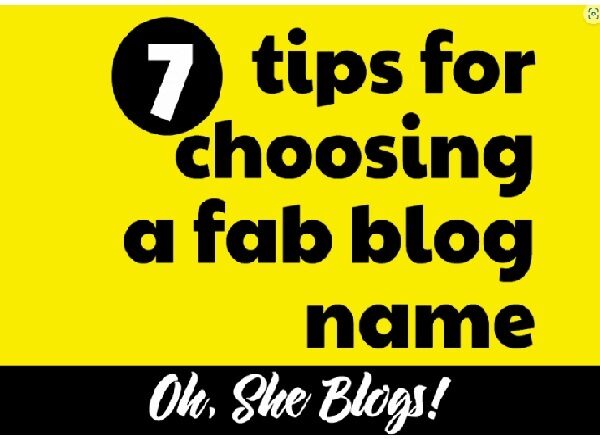 7 Tips Memilih Nama Blog – Lisa Koivu (Oh, She Blogs)