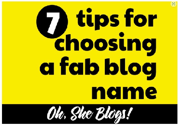 7 Tips Memilih Nama Blog - Lisa Koivu (Oh, She Blogs)