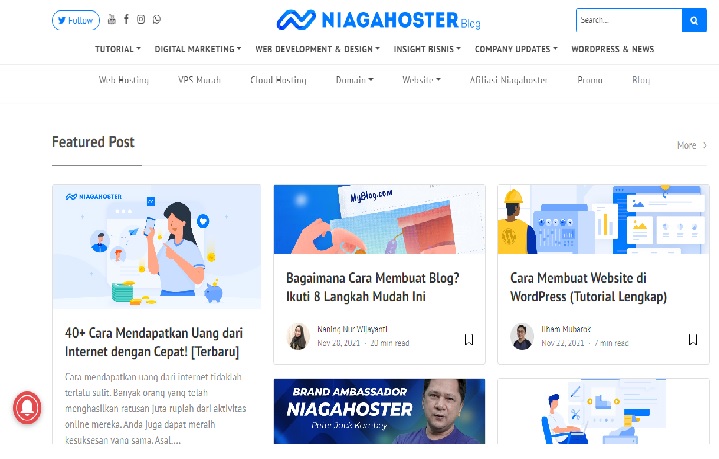 Blog Niagahoster - Niagahoster