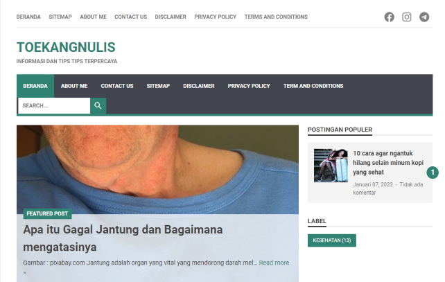 Toekangnulis.com - Imam Sulistiyanto